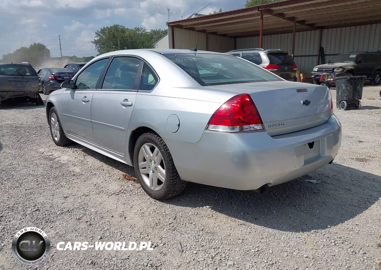2013 Chevrolet Impala Lt VIN:2G1WG5E39D1246148 - 3