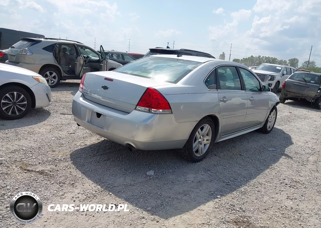 2013 Chevrolet Impala Lt VIN:2G1WG5E39D1246148 - 4