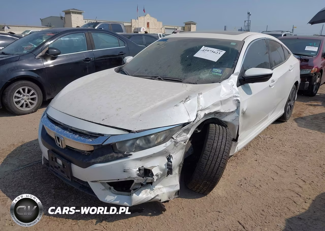 2017 Honda Civic Ex-L VIN:19XFC1F73HE022721 - 2