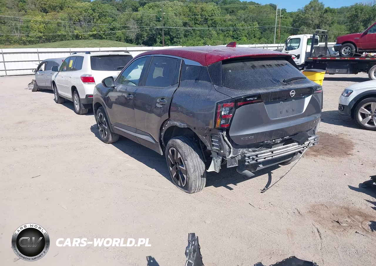 2025 Nissan Kicks Sv Intelligent Awd VIN:3N8AP6CB0SL345300 - 3