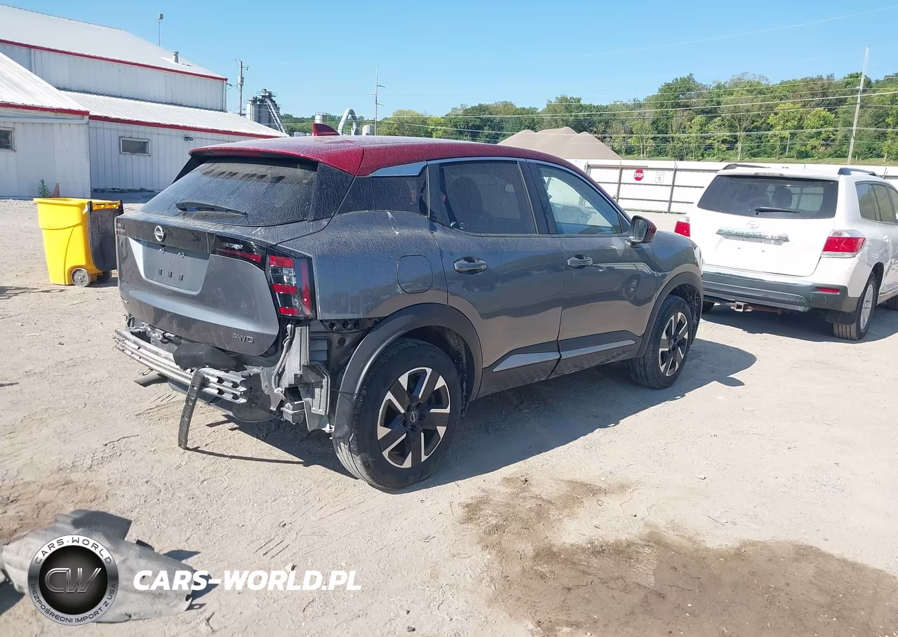 2025 Nissan Kicks Sv Intelligent Awd VIN:3N8AP6CB0SL345300 - 4