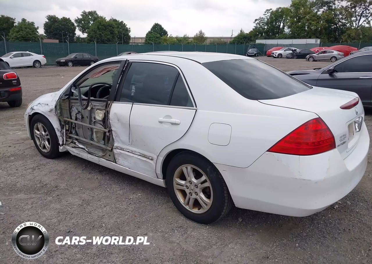 2007 Honda Accord 2.4 Se VIN:1HGCM56317A211858 - 3