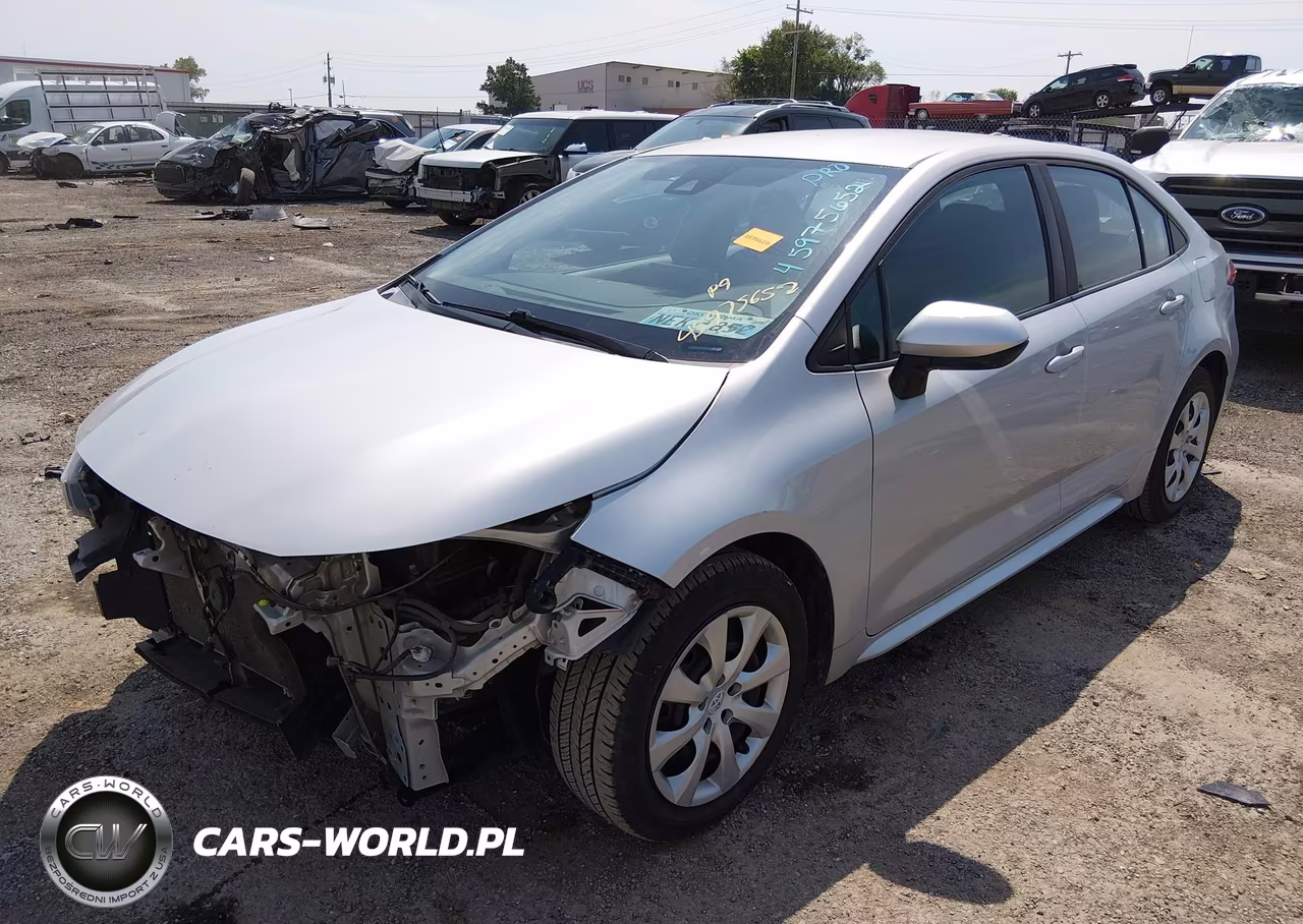 2021 Toyota Corolla Le VIN:5YFEPMAE7MP167082 - 2