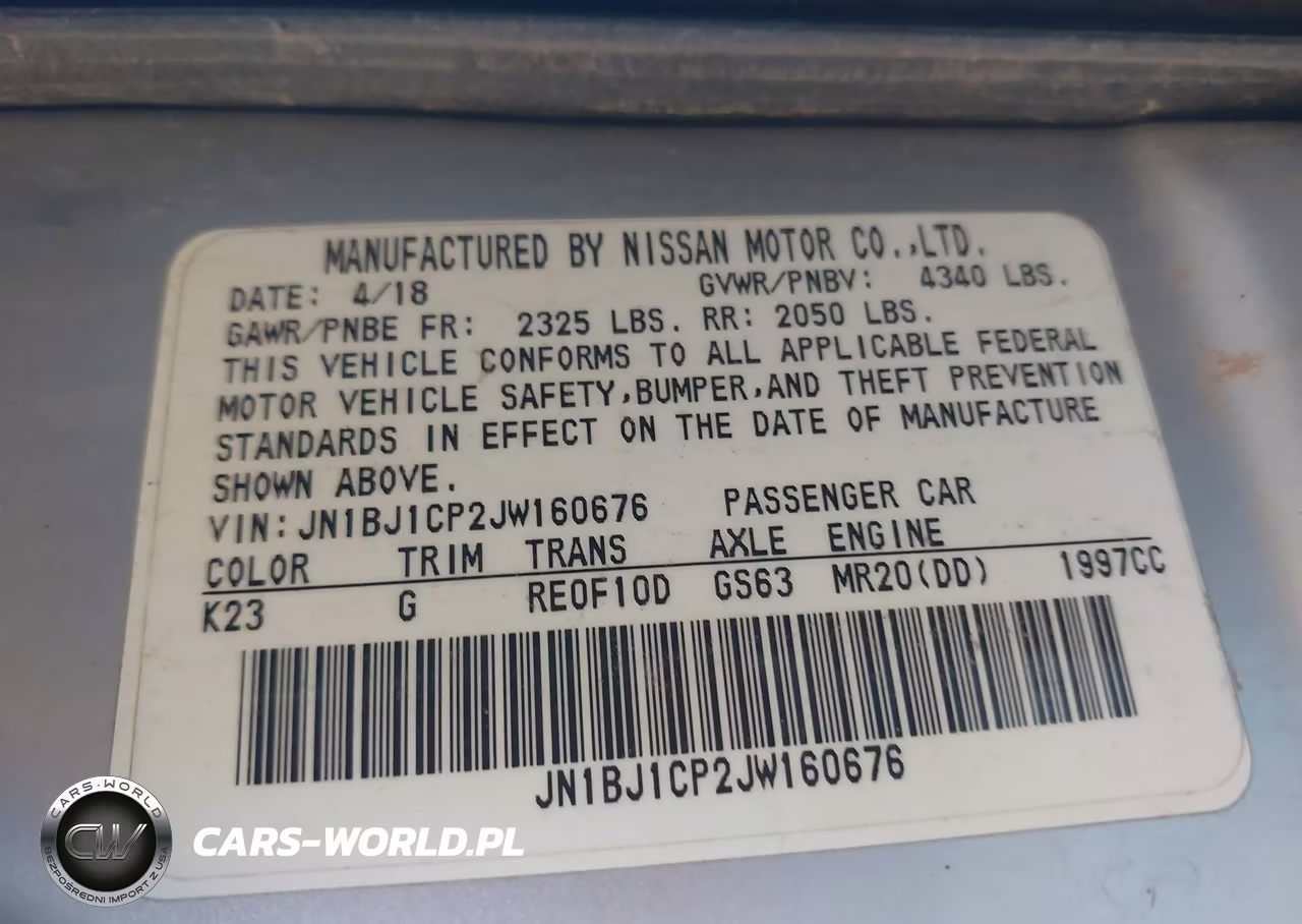 2018 Nissan Rogue Sport S VIN:JN1BJ1CP2JW160676 - 9