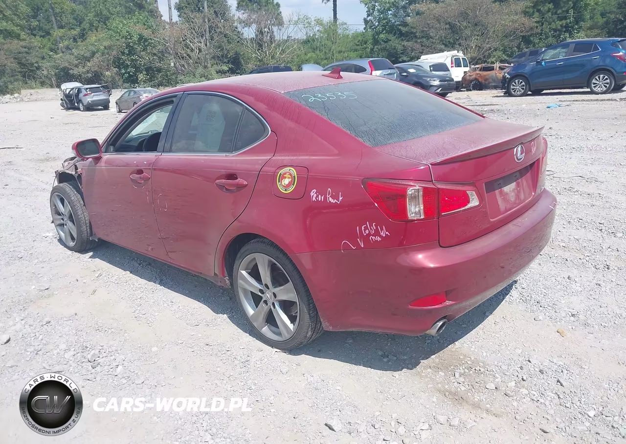 2011 Lexus Is 250 VIN:JTHBF5C23B5135432 - 3