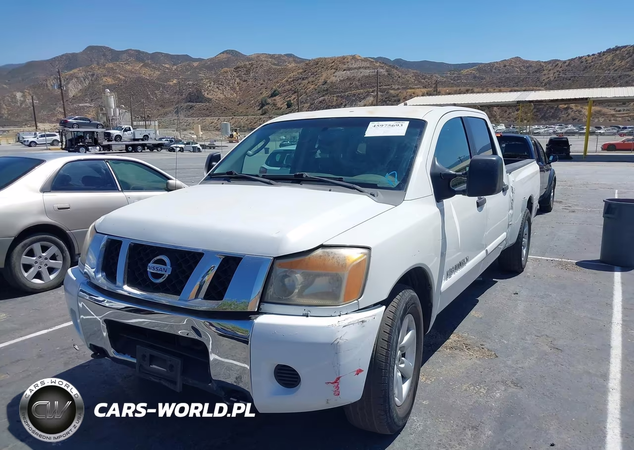2008 Nissan Titan Xe VIN:1N6AA07G48N345936 - 2