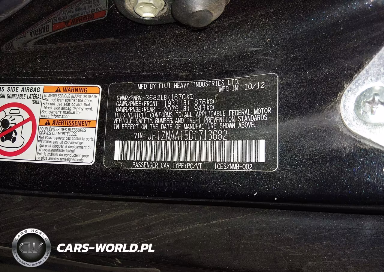 2013 Scion Fr-S VIN:JF1ZNAA15D1713682 - 9