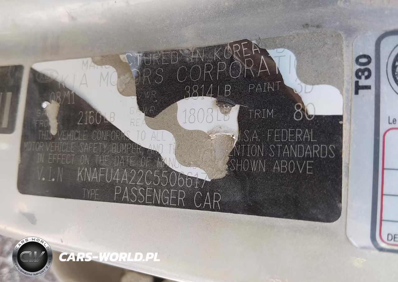 2012 Kia Forte Ex VIN:KNAFU4A22C5506617 - 9