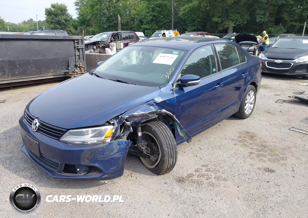 2011 Volkswagen Jetta 2.5L Se VIN:3VWDZ7AJ4BM018473 - 2