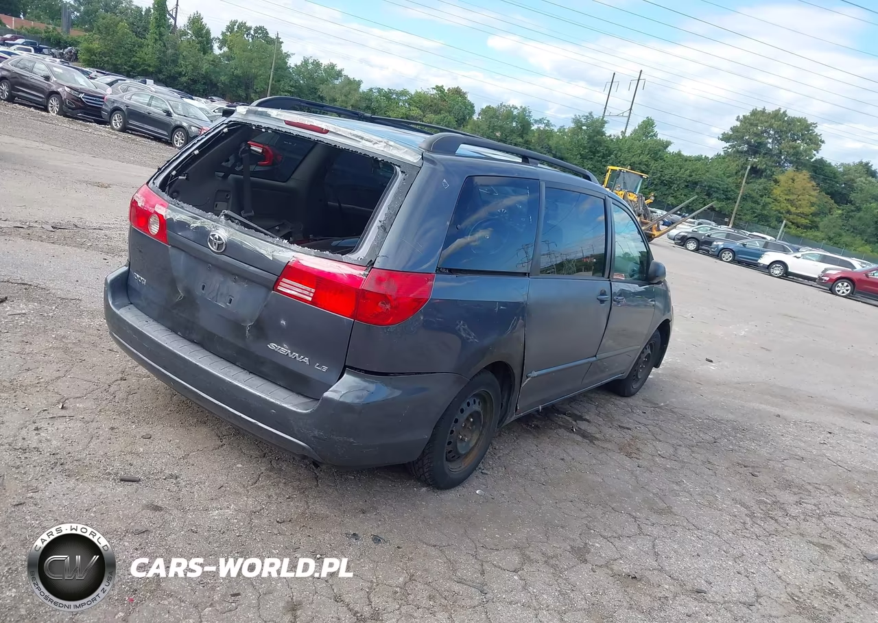 2008 Toyota Sienna Le VIN:5TDZK23C98S173009 - 4