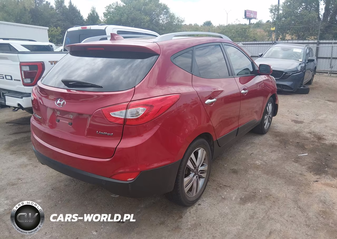 2014 Hyundai Tucson Limited VIN:KM8JU3AG9EU850629 - 4