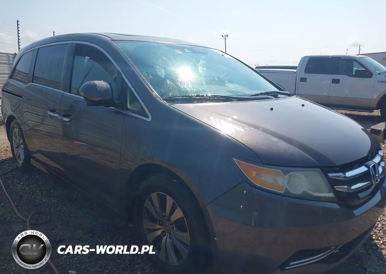 2014 Honda Odyssey Ex-L VIN:5FNRL5H6XEB043371 - 1