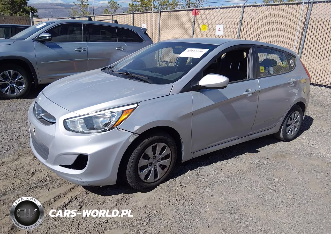 2015 Hyundai Accent Gs VIN:KMHCT5AE8FU206496 - 2