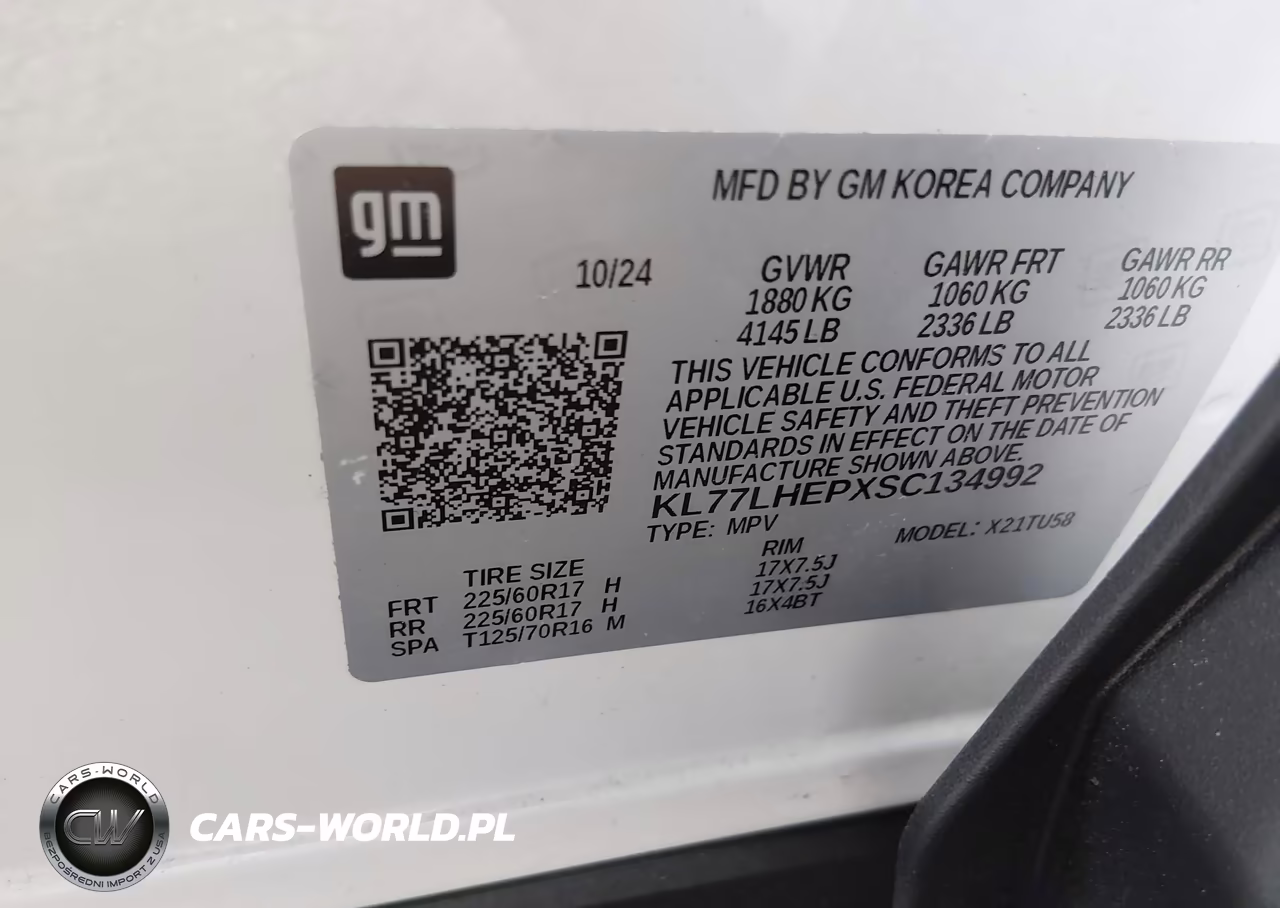 2025 Chevrolet Trax Fwd Lt VIN:KL77LHEPXSC134992 - 9