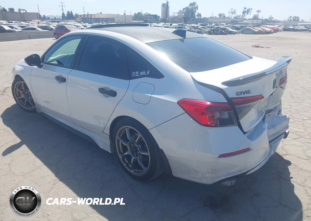 2022 Honda Civic Si Sedan VIN:2HGFE1E54NH474415 - 3
