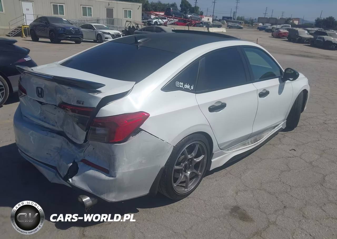 2022 Honda Civic Si Sedan VIN:2HGFE1E54NH474415 - 4
