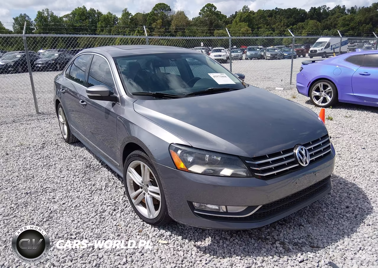 2013 Volkswagen Passat 2.0L Tdi Sel Premium