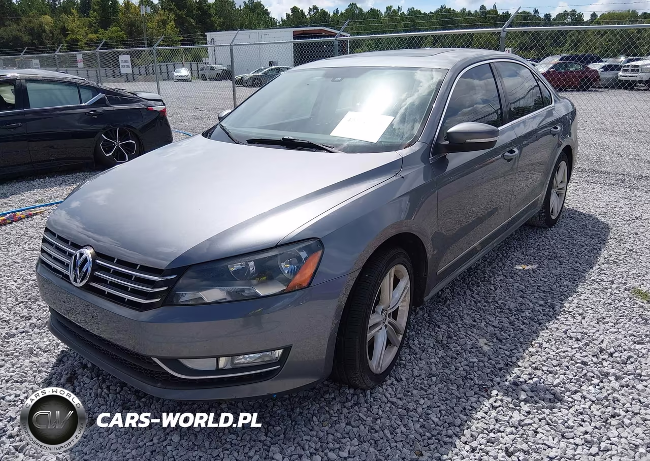 2013 Volkswagen Passat 2.0L Tdi Sel Premium VIN:1VWCN7A31DC092172 - 2