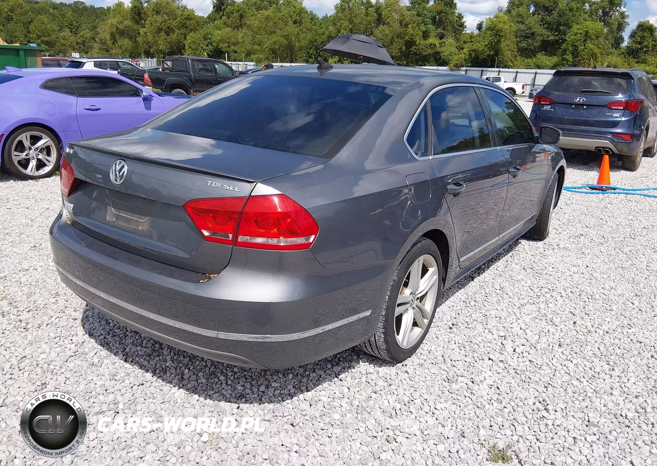2013 Volkswagen Passat 2.0L Tdi Sel Premium VIN:1VWCN7A31DC092172 - 4