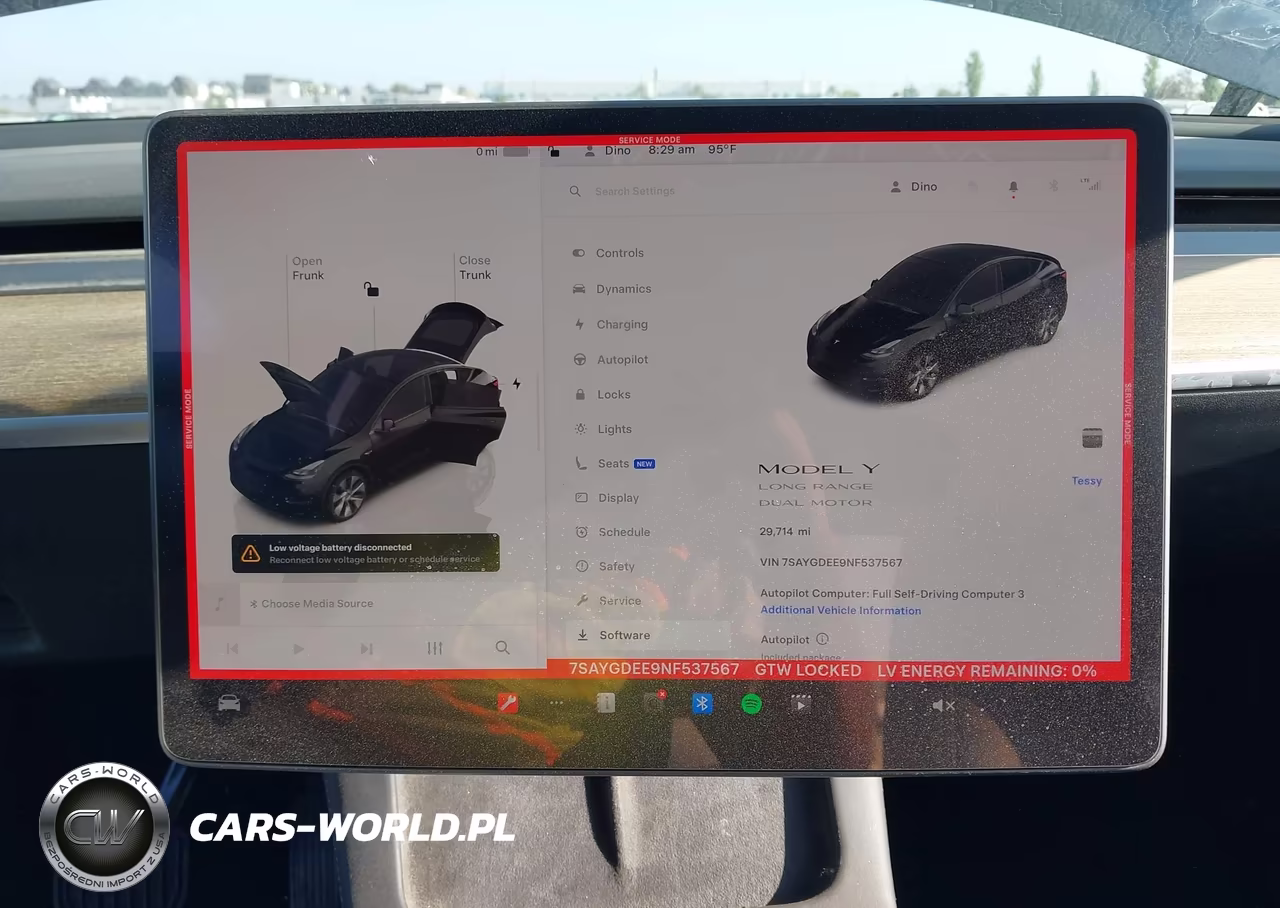 2022 Tesla Model Y VIN:7SAYGDEE9NF537567 - 19