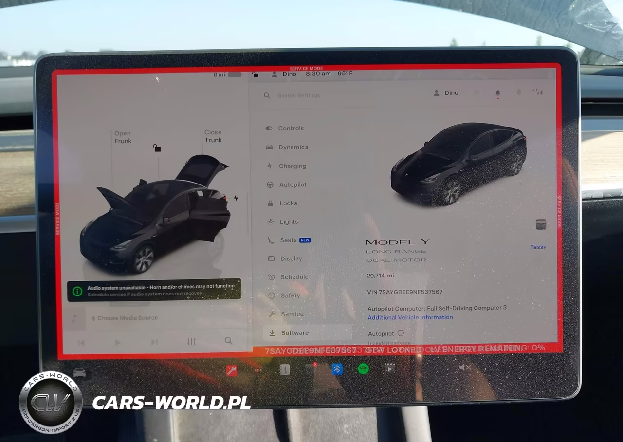 2022 Tesla Model Y VIN:7SAYGDEE9NF537567 - 7