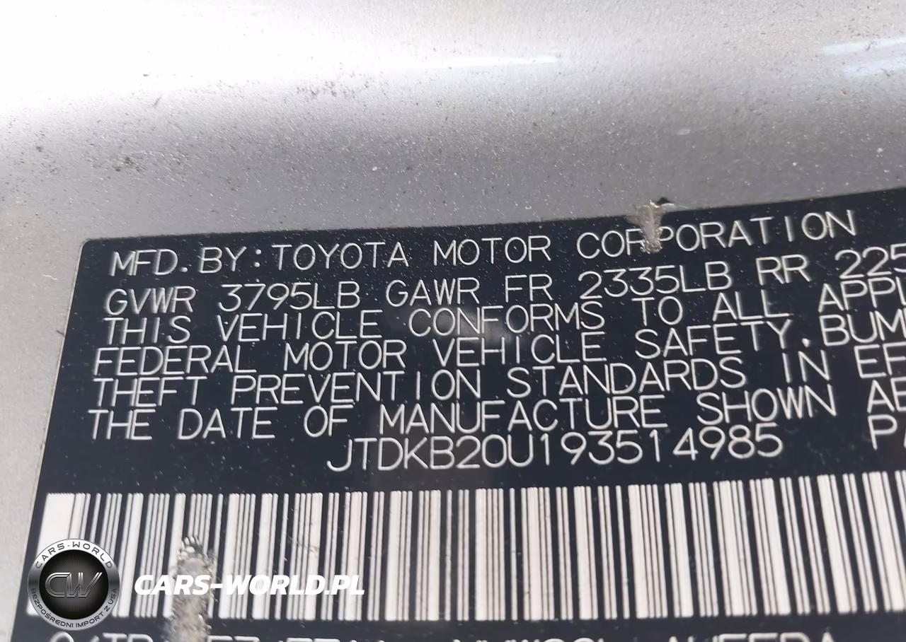 2009 Toyota Prius VIN:JTDKB20U193514985 - 9