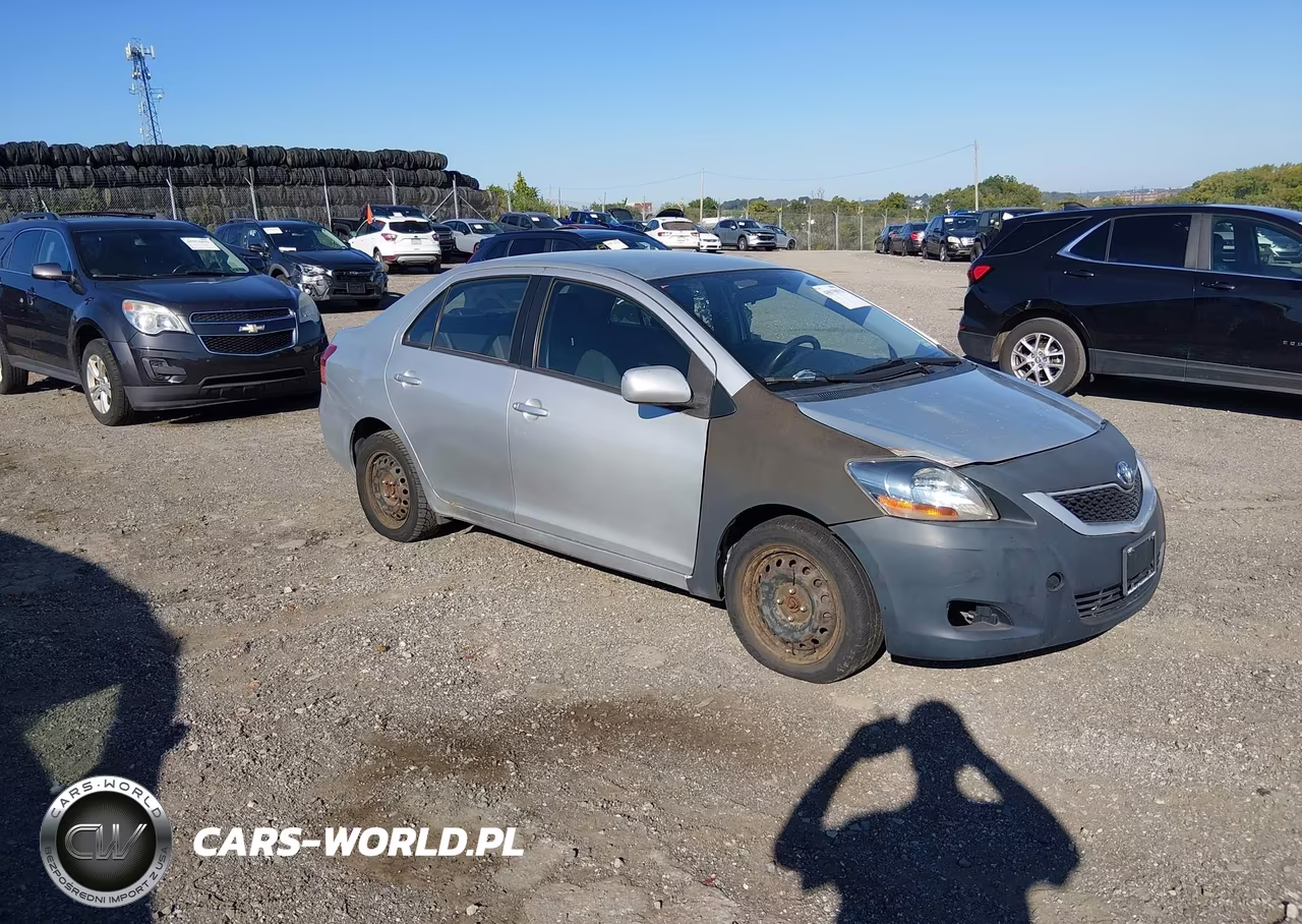 2012 Toyota Yaris VIN:JTDBT4K34C1415853 - 1