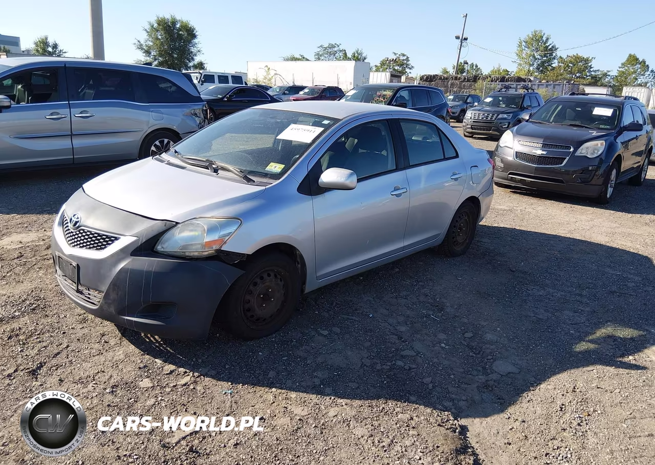 2012 Toyota Yaris VIN:JTDBT4K34C1415853 - 2