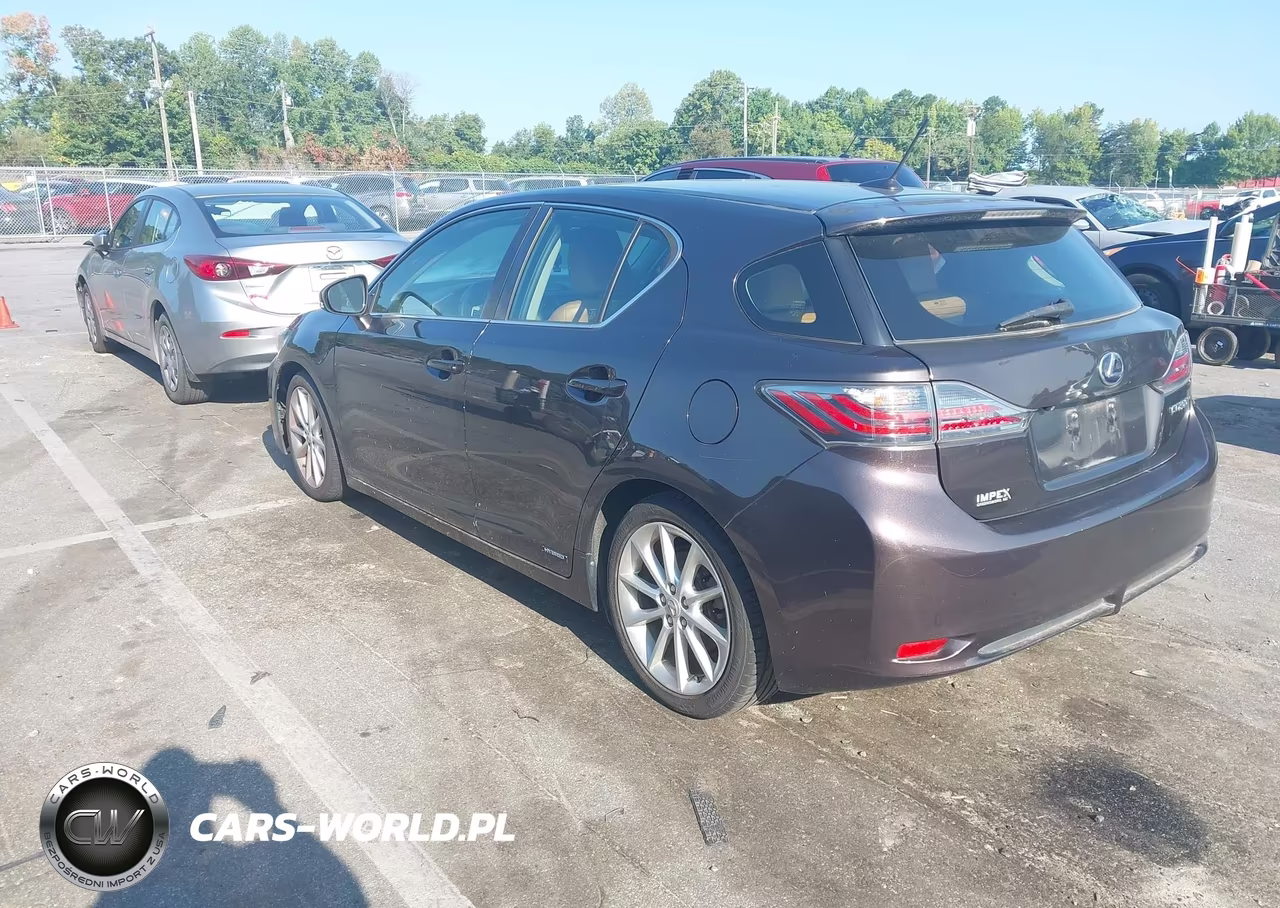 2013 Lexus Ct 200H VIN:JTHKD5BHXD2142748 - 3