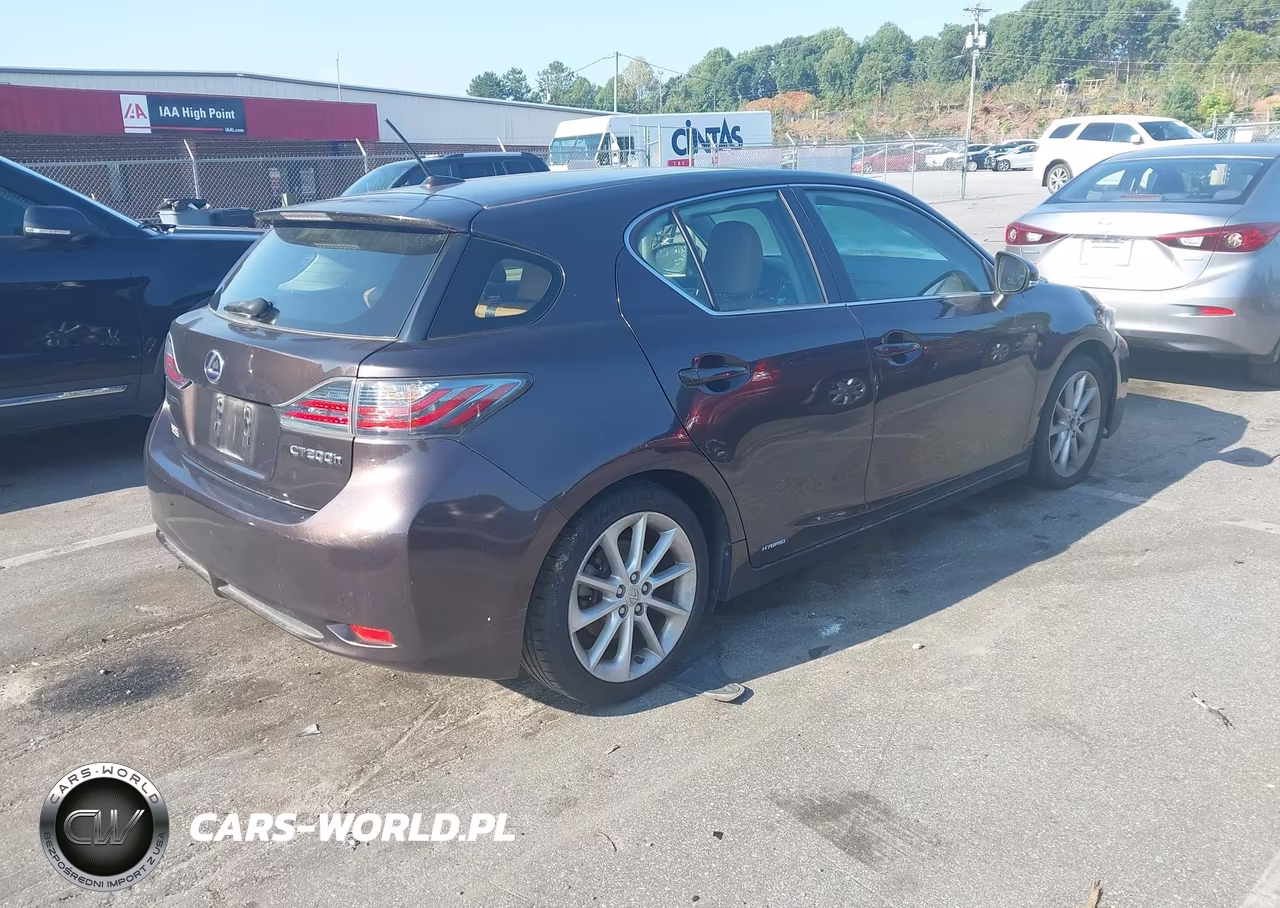 2013 Lexus Ct 200H VIN:JTHKD5BHXD2142748 - 4