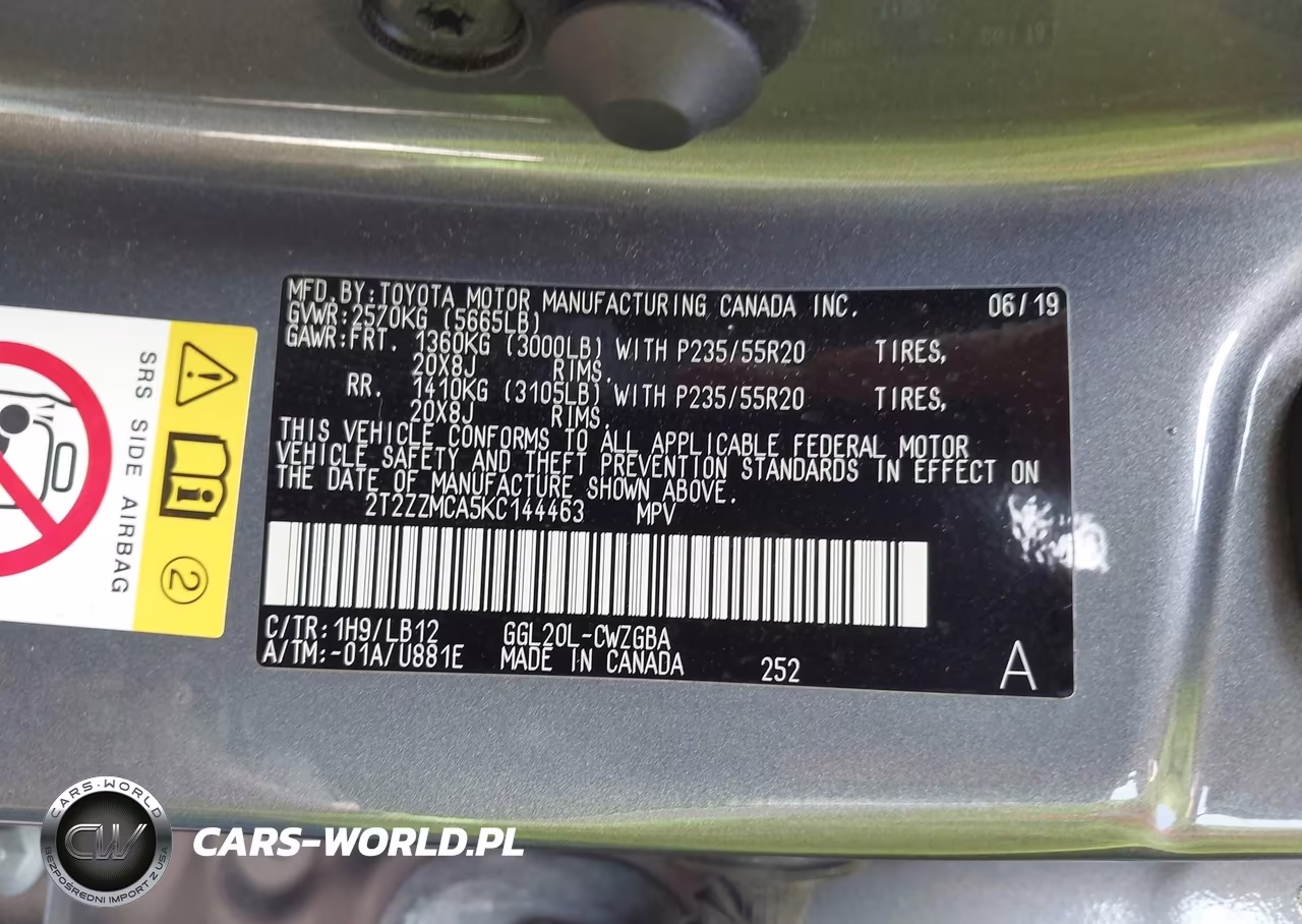 2019 Lexus Rx 350 VIN:2T2ZZMCA5KC144463 - 9