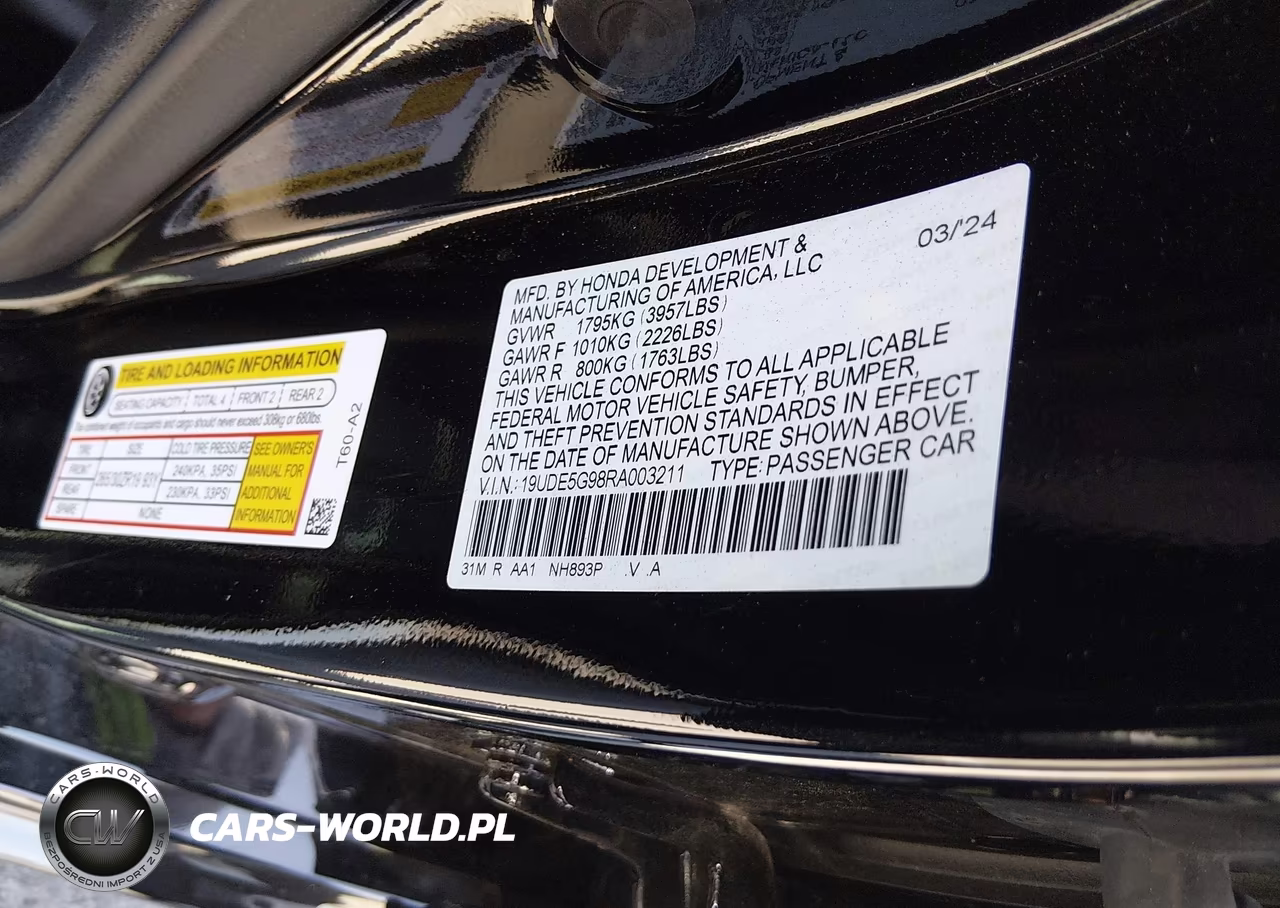 2024 Acura Integra Type S VIN:19UDE5G98RA003211 - 9