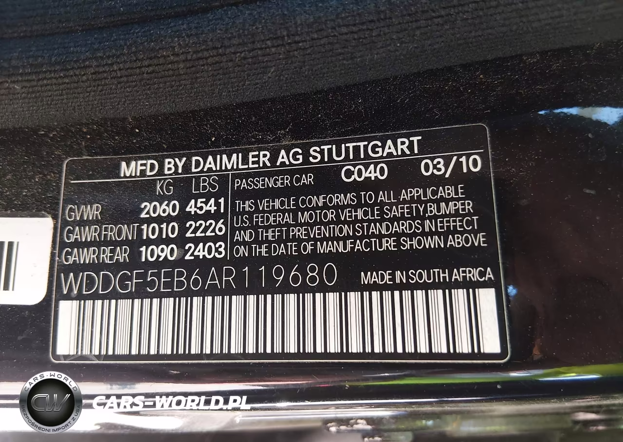 2010 Mercedes-Benz C 300 Luxury-Sport VIN:WDDGF5EB6AR119680 - 9