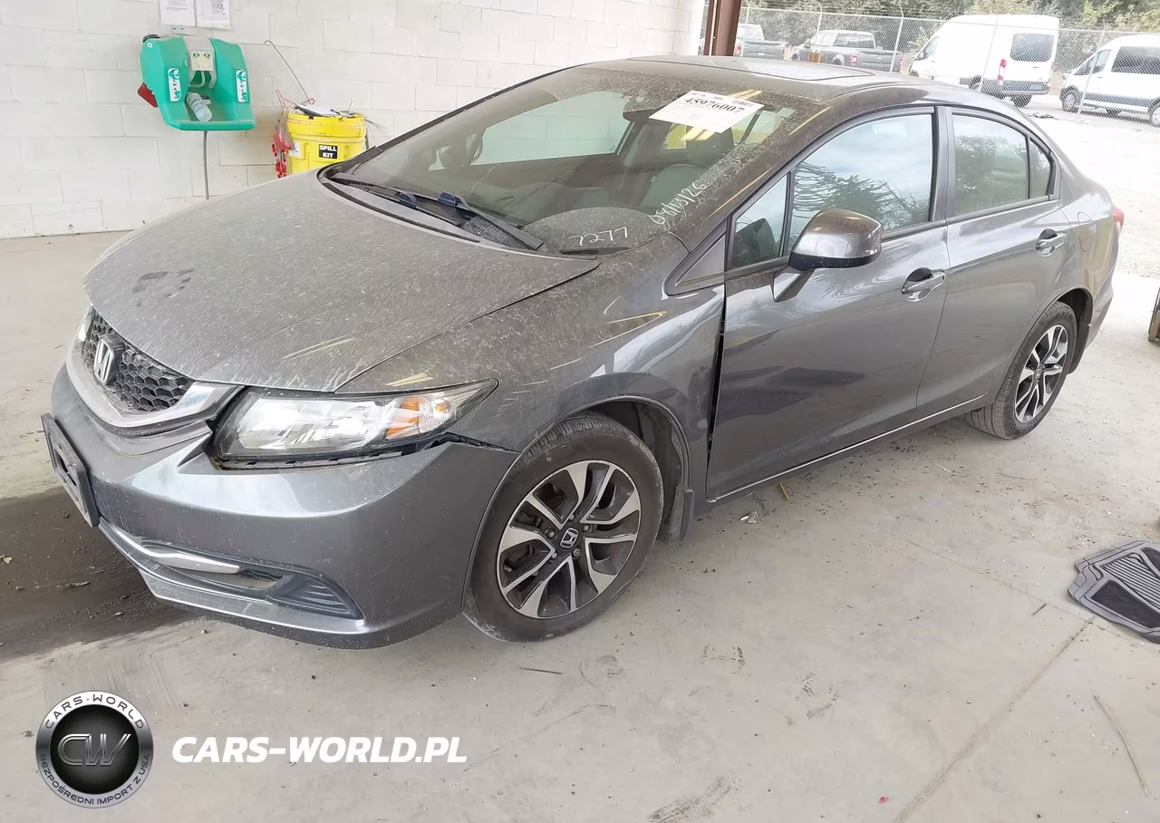2013 Honda Civic Ex VIN:2HGFB2F89DH557277 - 2