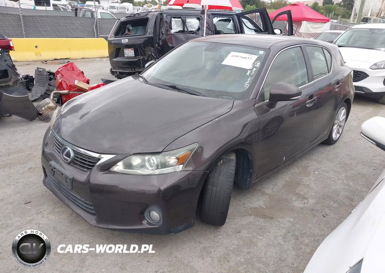 2013 Lexus Ct 200H VIN:JTHKD5BH3D2129694 - 2