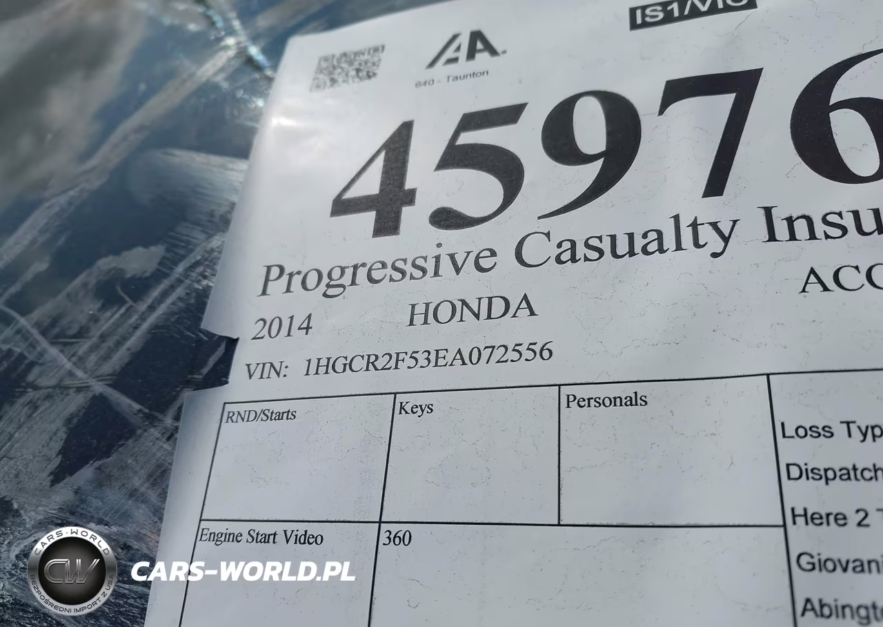 2014 Honda Accord Sport VIN:1HGCR2F53EA072556 - 9