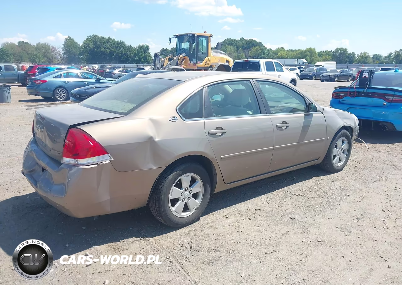 2007 Chevrolet Impala Lt VIN:2G1WT55N979336998 - 4