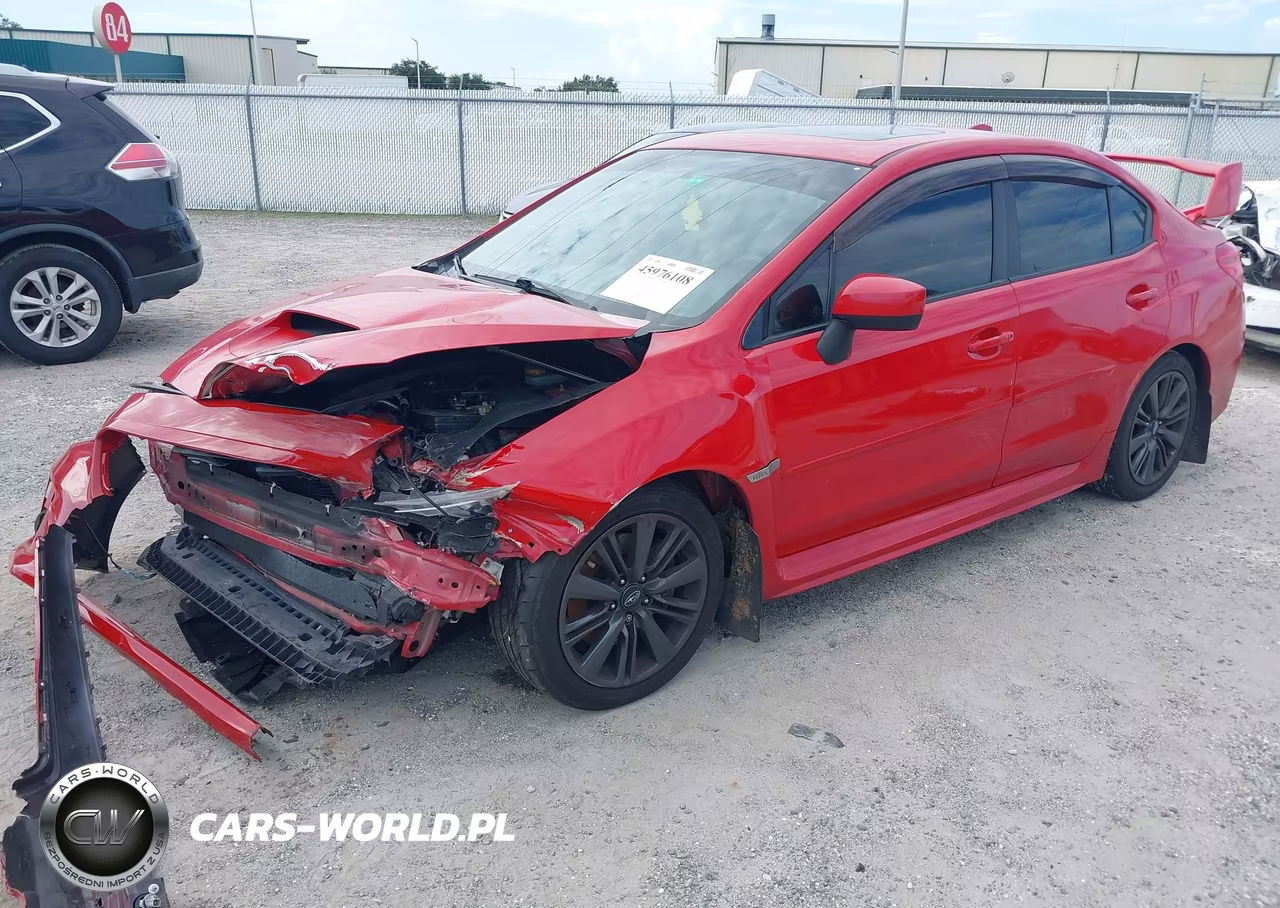2015 Subaru Wrx Limited VIN:JF1VA1J60F8836323 - 2