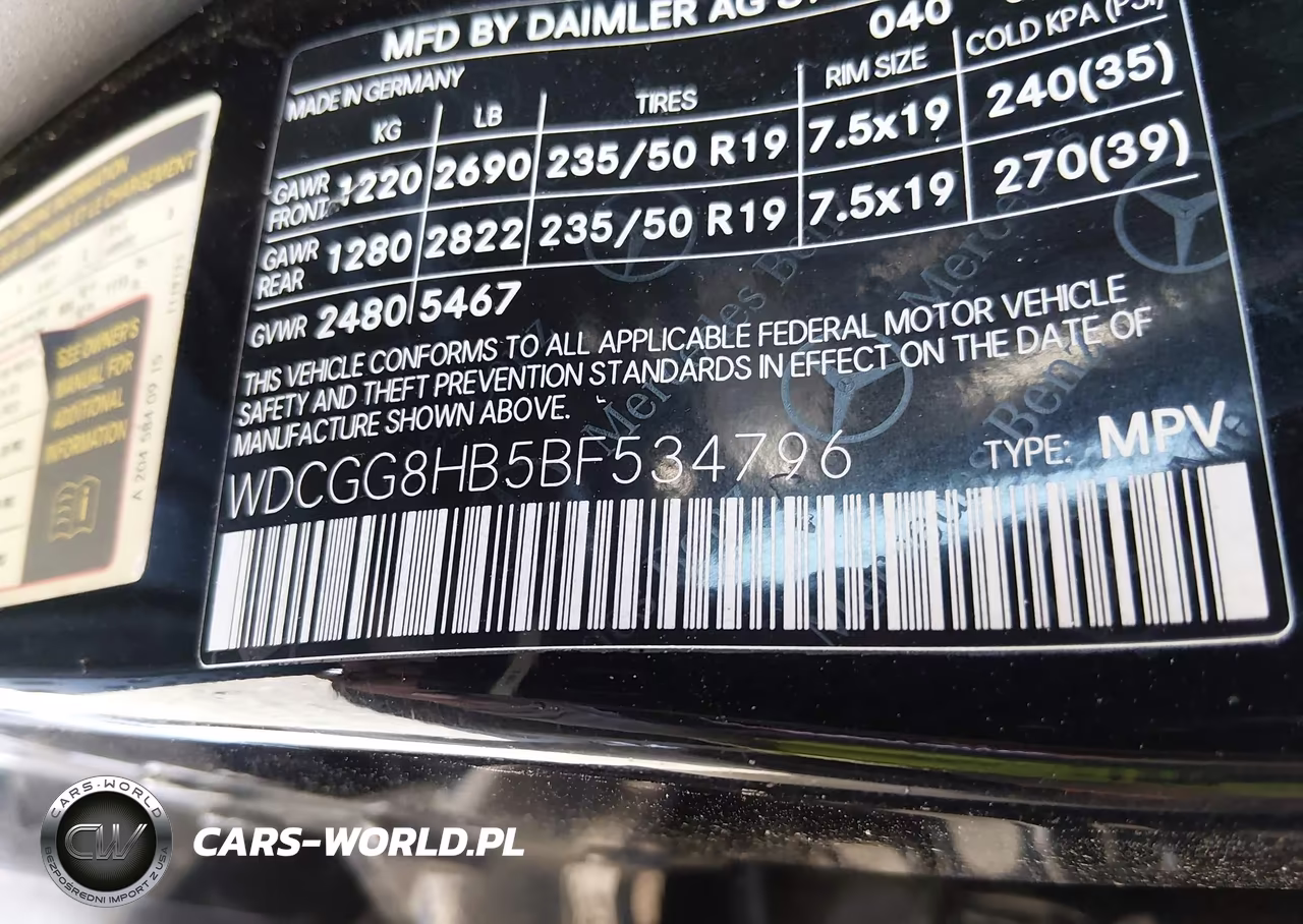 2011 Mercedes-Benz Glk 350 4Matic VIN:WDCGG8HB5BF534796 - 9