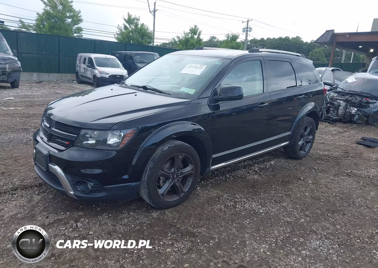 2019 Dodge Journey Crossroad Awd VIN:3C4PDDGG6KT759335 - 2
