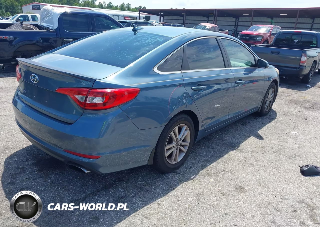 2017 Hyundai Sonata Se VIN:5NPE24AF7HH594949 - 4