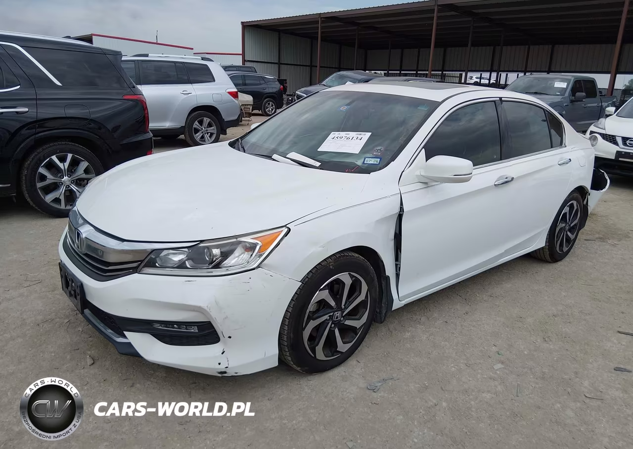 2016 Honda Accord Ex-L V-6 VIN:1HGCR3F82GA020628 - 2