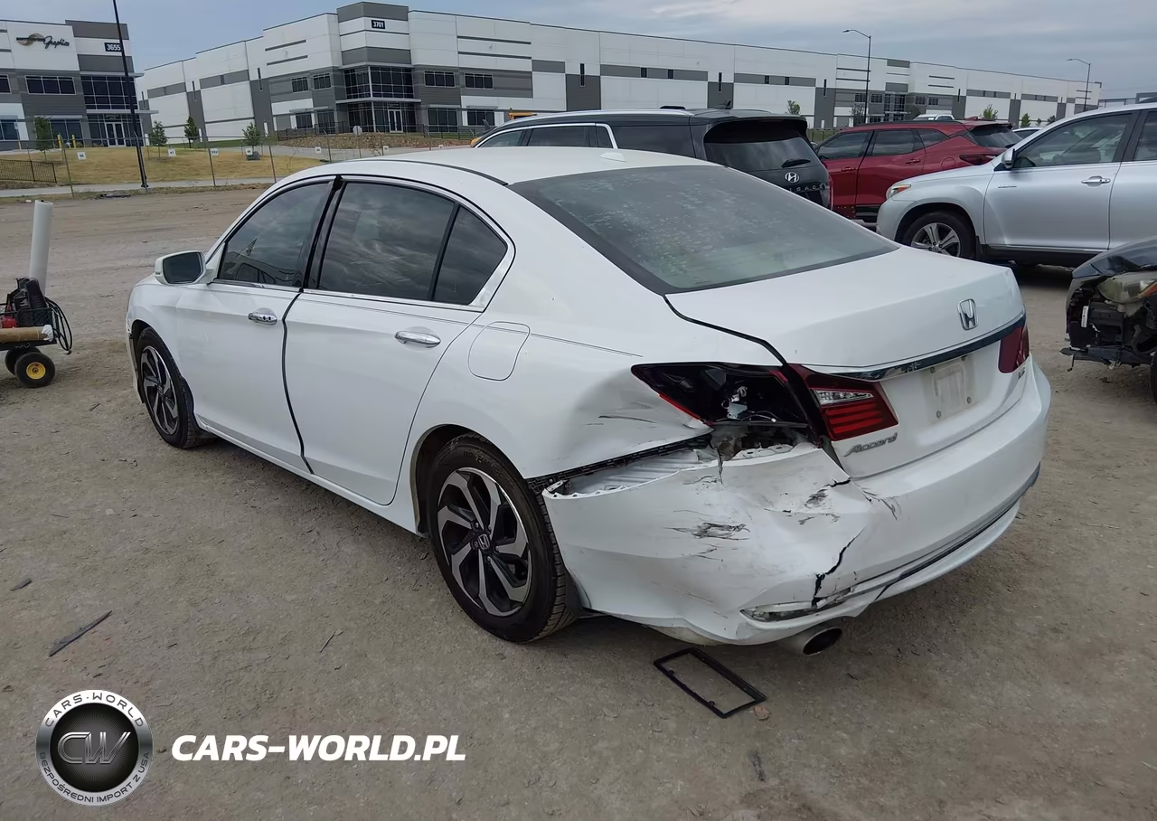 2016 Honda Accord Ex-L V-6 VIN:1HGCR3F82GA020628 - 3