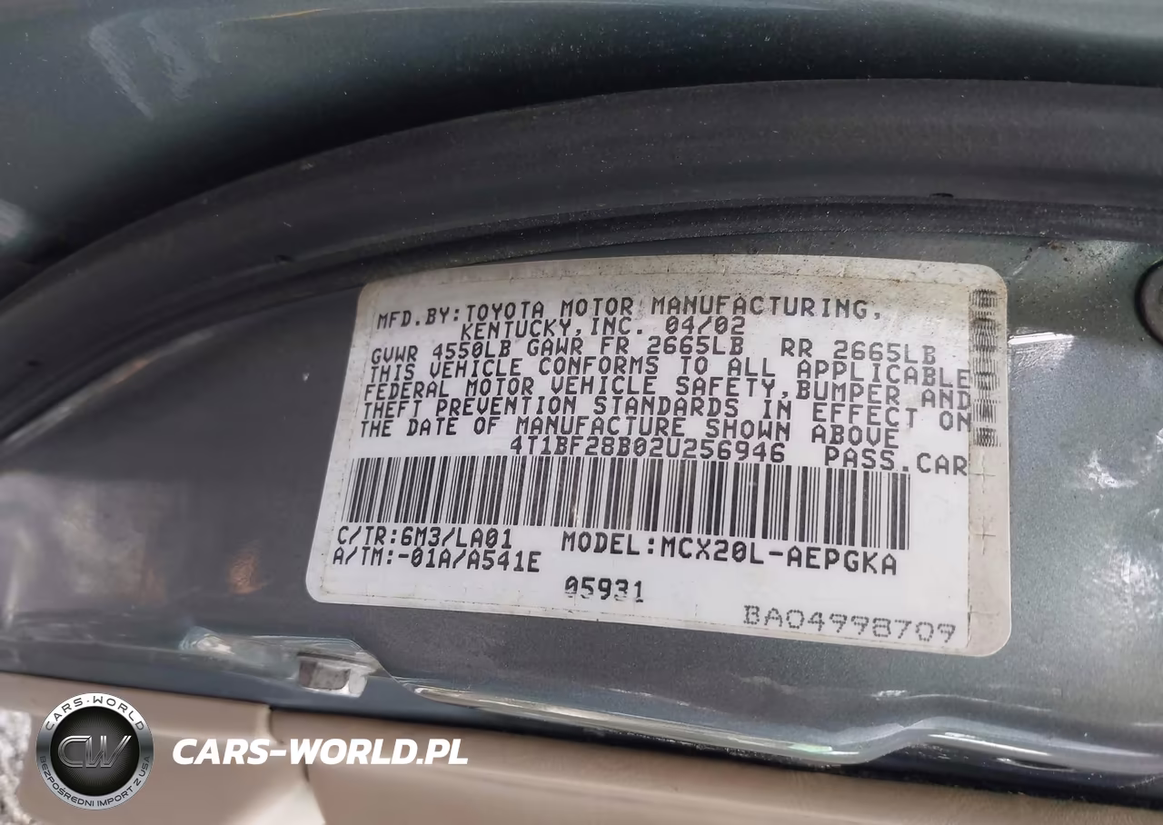 2002 Toyota Avalon Xls VIN:4T1BF28B02U256946 - 9