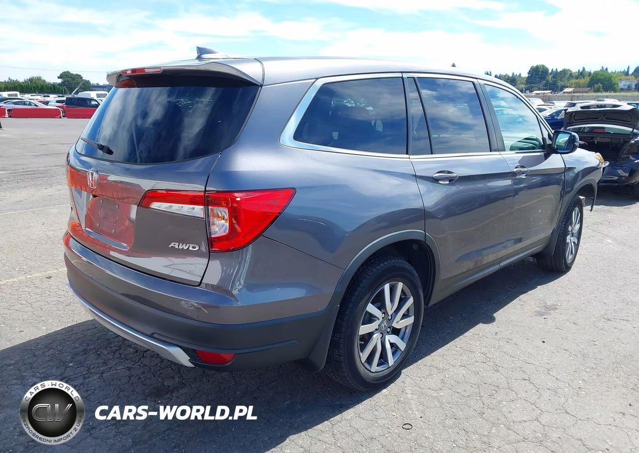 2019 Honda Pilot Ex-L VIN:5FNYF6H56KB029673 - 4
