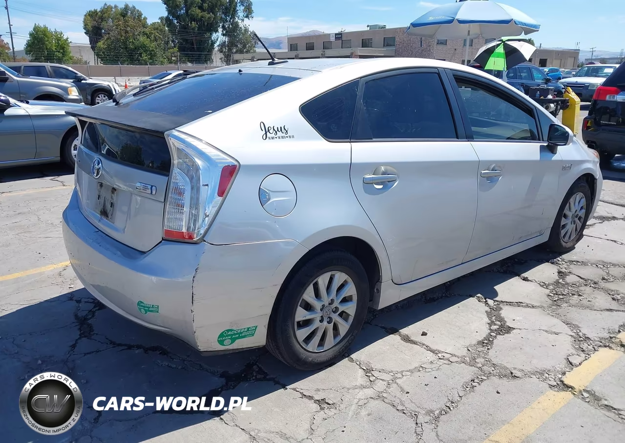 2012 Toyota Prius Plug-In VIN:JTDKN3DP1C3023003 - 4