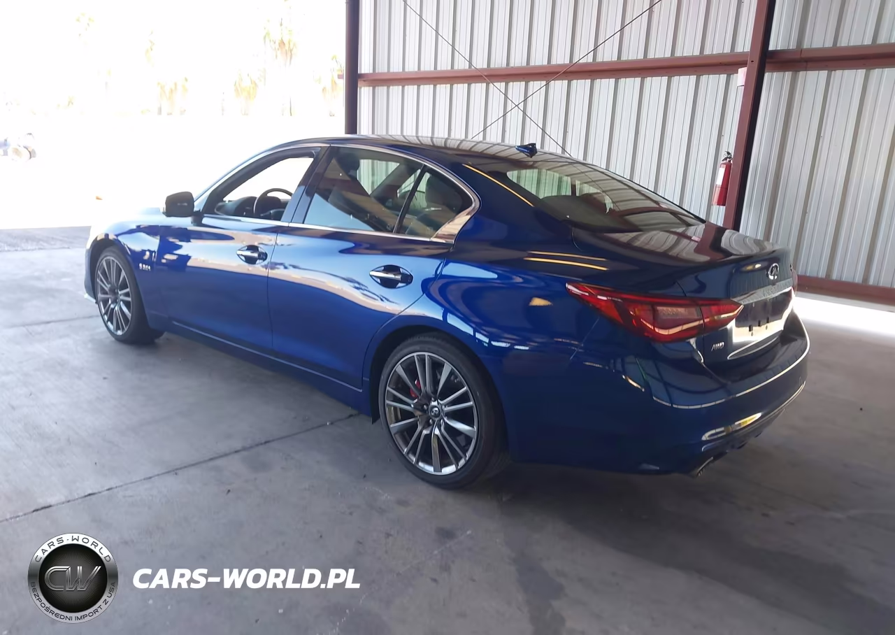 2018 Infiniti Q50 3.0T Red Sport 400 VIN:JN1FV7AR3JM480274 - 3