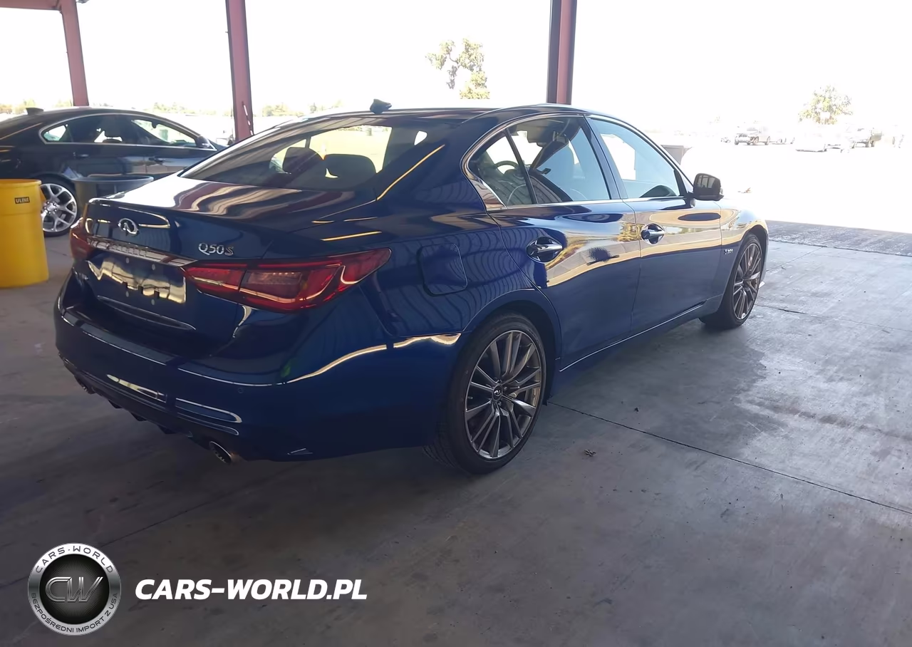 2018 Infiniti Q50 3.0T Red Sport 400 VIN:JN1FV7AR3JM480274 - 4