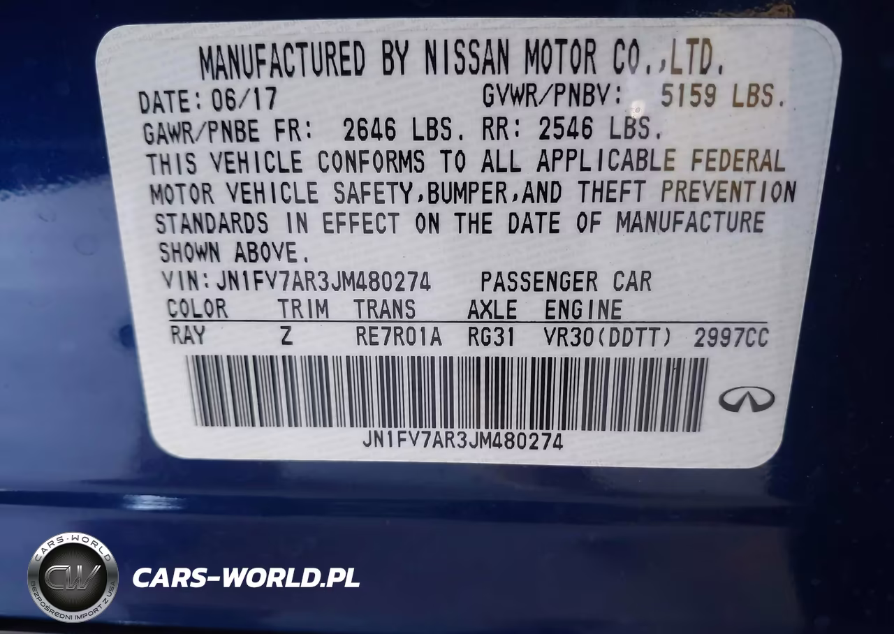 2018 Infiniti Q50 3.0T Red Sport 400 VIN:JN1FV7AR3JM480274 - 9