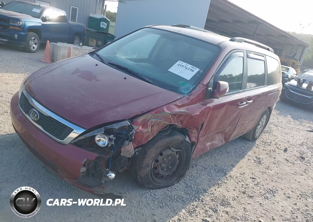 2011 Kia Sedona Lx VIN:KNDMG4C77B6373159 - 2